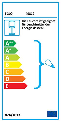 EGLO PRESTWICK lámpara de mesa Multicolor - Lámparas de mesa (Multicolor, Corriente alterna, 220 - 240 V, 50 - 60 Hz)