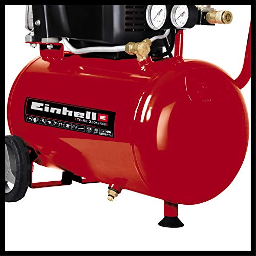 Einhell 4010460 Compresor expert, 1500 W, 230 V, Rojo, 1