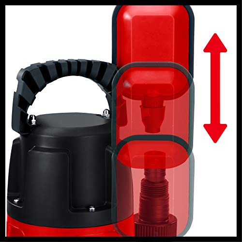 Einhell GC- SP 2768 - Bomba de aguas sucias (270W, capacidad de 6.800 l/h, profundidad max. de inversión 5m, conexión de manguera 47.8mm) (ref.4170442)