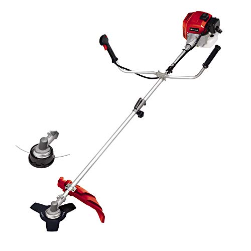 Einhell GH-BC 43 AS - Desbrozadora de gasolina profesional 1250 W (2 cuchillas, desplazamiento del motor: 42.7 cm³, ancho de corte: 42 cm) (ref.3401973)