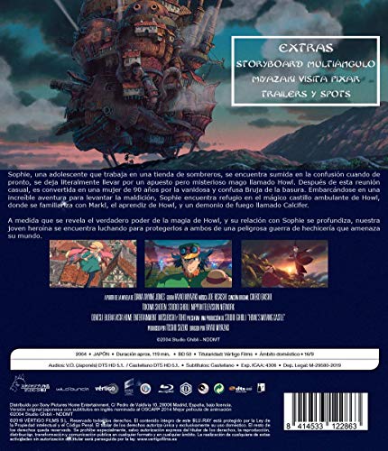 El castillo ambulante (BD) [Blu-ray]