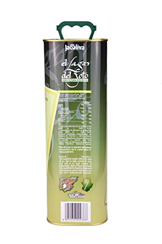 El Lagar del Soto Aceite de Oliva, Virgen Extra Ecológico - 5 litros