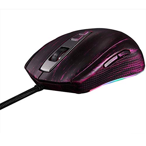 ELK RGB Ratón del Juego, Respiración Retroiluminado 7 Botones Programables 5000 dpi, Ergonómico PC Computer Gaming Ratones para El Ordenador Portátil/De Escritorio/PC,B