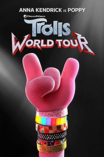 Elliot Dorothy Trolls World Tour - Póster de invitación para niños y niñas (30,5 x 40,6 cm), diseño de trolls