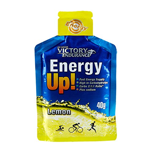 Energy Up Gel Cafeína Sabor Limón. Con plus de sodio. Energía inmediata