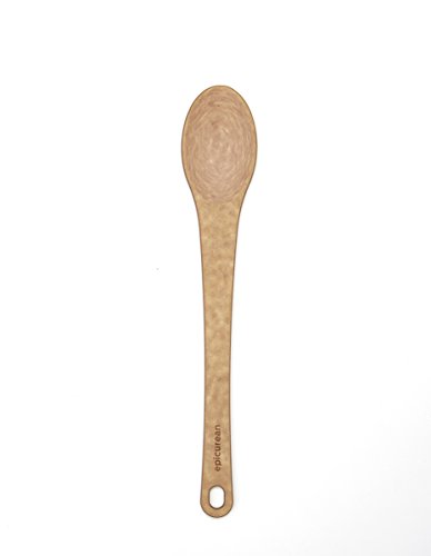 Epicurean Cuchara pequeña, Composite Madera y Resina Reciclado, Crema, 0.64 cm, 4 Unidades