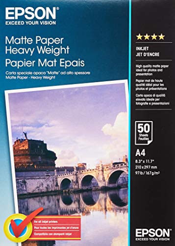 Epson Matte Paper Heavy Weight - Papel