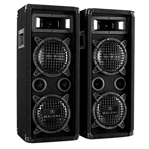 Equipo PA DJ ‘DJ-24’ 1200W Amplificador Altavoces