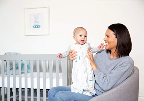 Ergobaby Saco de Dormir Bebe Recién Nacidos en Algodón TOG 1.0, Niño Niña 0-6 meses, Robots