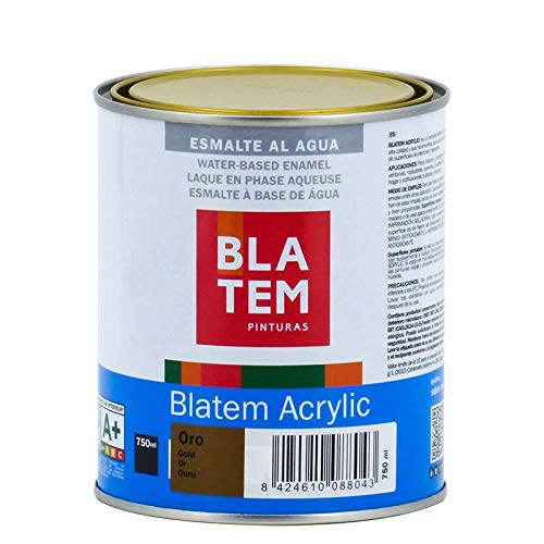 Esmalte Acrílico Metalizado Blatem - 750 mL, Oro