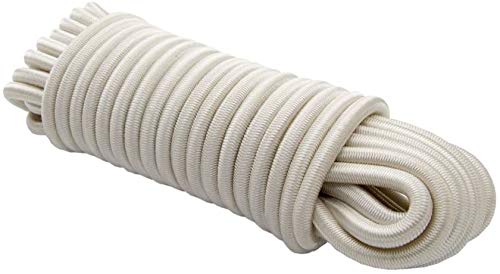 Expanderseil 6 mm 20 m-blanc-tendeur caoutchouc planenseil elast. cordage bâche