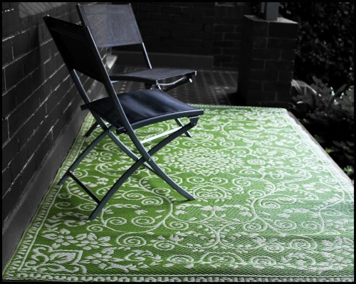 FAB HAB Murano - Verde Lima y Crema (150cm x 240cm)