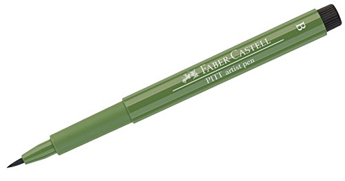 Faber-Castell Pitt artista pincel (aceitunas verdes permanentes) (jap?n importaci?n)