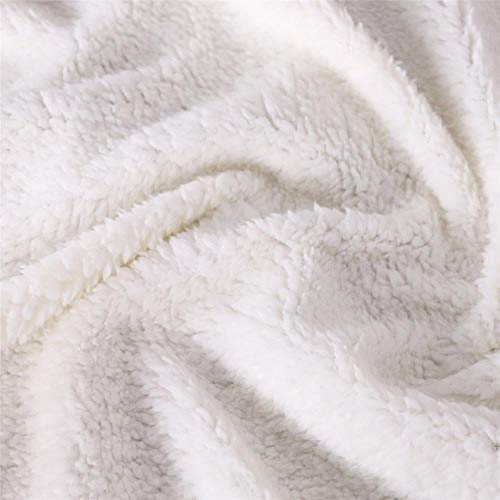 FDGDFG Sherpa Blanket Mexican Tortilla Hood Blanket Sherpa Blanket Thick Double Siesta Blanket Adult Blanket-150x200cm