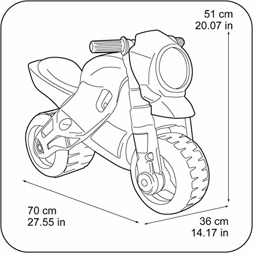 FEBER Moto 2 diseño Mickey Mouse Clubhouse, (Famosa 800008370)