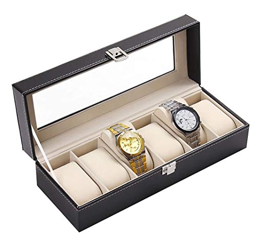 Feibrand Caja para 6 Relojes