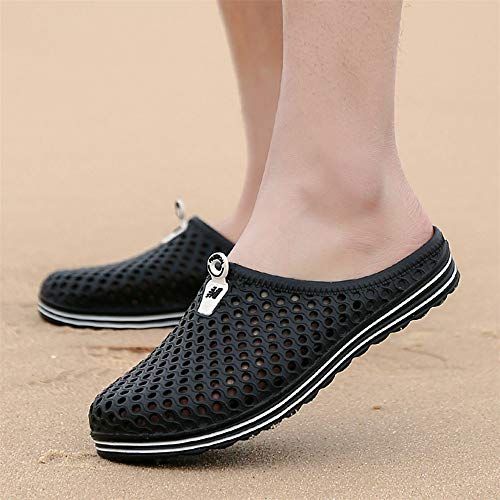 FELZ Chanclas Unisex Adulto Zuecos Unisex Adulto Sandalias de Playa Casuales para Hombre y para Mujer Hollow out Zapatillas Transpirables Zapatos Planos