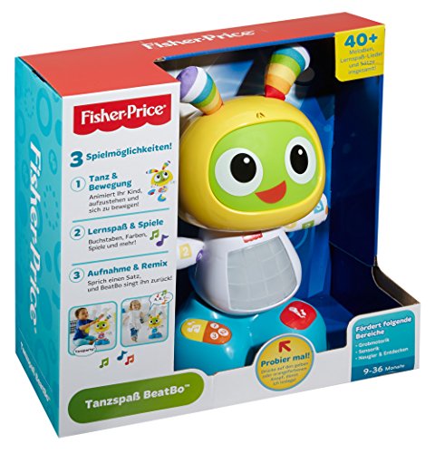 Fisher-Price - Baile divertido Beat Bo, juguete para desarrollar la motricidad (Mattel CGV45) [versión en alemán]