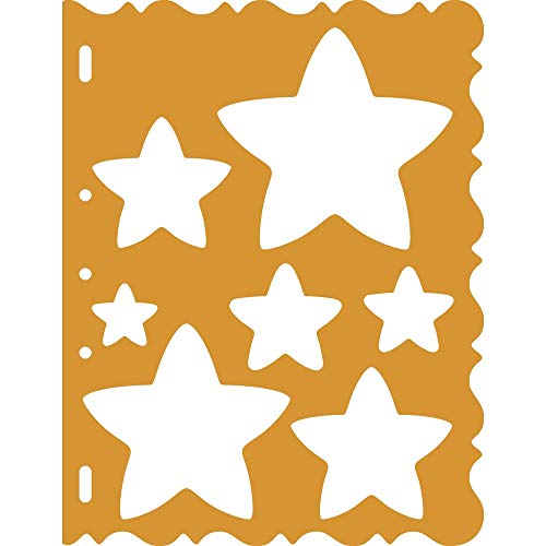 Fiskars Shape Template Estrellas, Plantilla para crear estrellas, 1003828