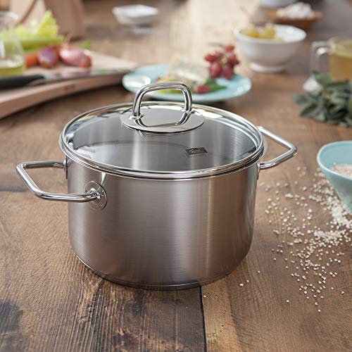 Fissler Viseo Batería 5 Piezas, para Todo Tipo de cocinas, Acero Inoxidable