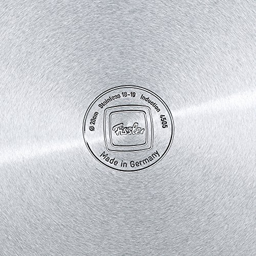 Fissler Viseo Batería 5 Piezas, para Todo Tipo de cocinas, Acero Inoxidable