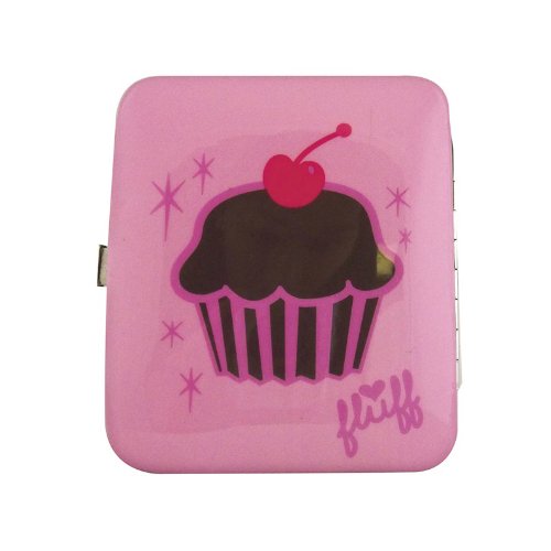 Fluff Cartera Cupcake Girl con marco de metal