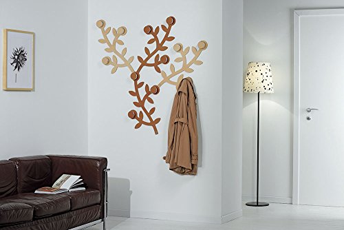 Foppapedretti Appendialbero Perchero de Pared, Blanco