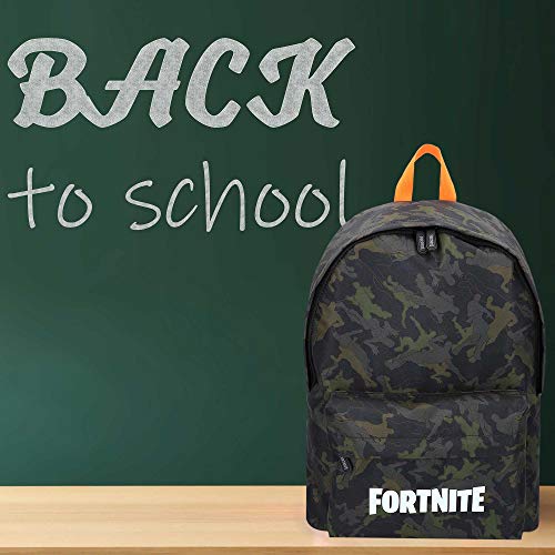 Fortnite - Mochila Camuflaje negro 31 x 43 cm (77081)