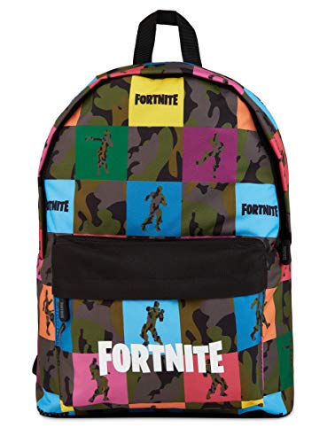 Fortnite Mochilas Escolares Juveniles Para Niños, Bolsa Con Diseño De Camuflaje Para Colegio Viajes Actividades Deporte, Merchandising Oficial Regalos Fortnite Para Niños Adolescentes