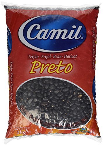 Frijoles negros brasileños, 1a calidad, 1kg bolsa - Feijão Preto CAMIL 1kg