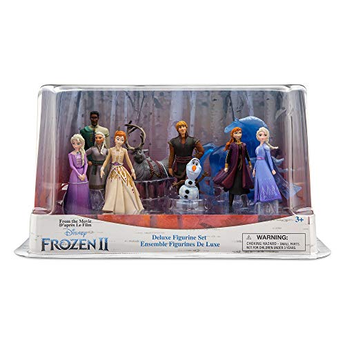 Frozen 2 Disney Deluxe Figurine Playset Action Figures 10 Piece Figure Set