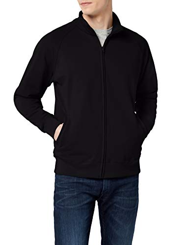 Fruit of the Loom Ss127M, Sudadera para Hombre, Negro, Small