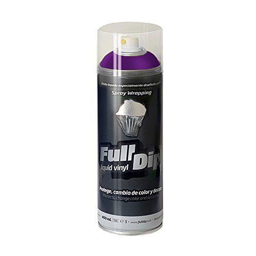 FullDip FLD0208 Vinilo Líquido, Violeta Metalizado, 400 ml