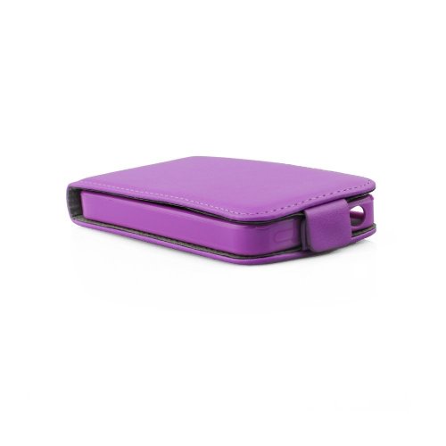 Funda con Tapa Violeta/Lila para Samsung Galaxy S5 (LTE) Funda Carcasa Funda Cover Carcasa