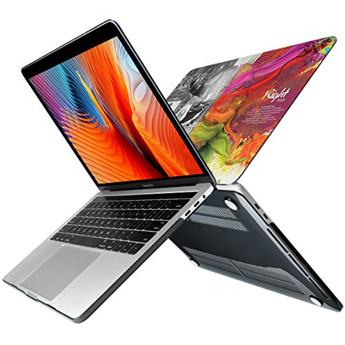 Funda MacBook Pro 13 2016 2017, TwoL Plástico Funda Dura Carcasa para MacBook Pro 13 Pulgadas con/sin Touch Bar (Cerebro Creativo)