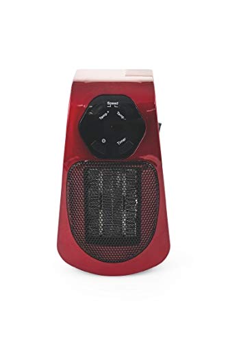 Galileo casa 2191226 Ghibli Mini ventilador, Rojo con mando a distancia