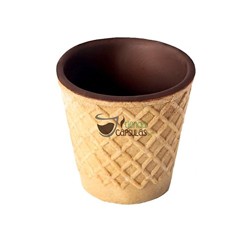 Galletas Chocup® mini - Vasito Barquillo / Chocolate - Caja 20 unidades