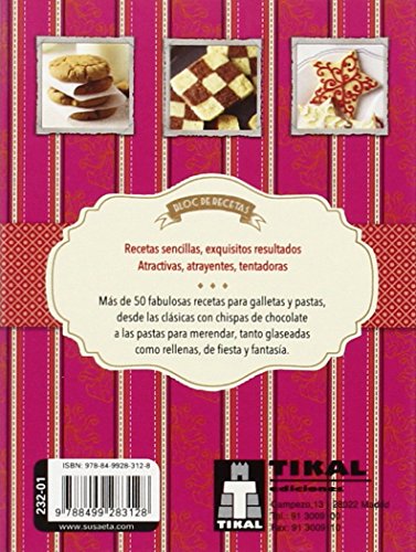 Galletas y pastas (Bloc de recetas)