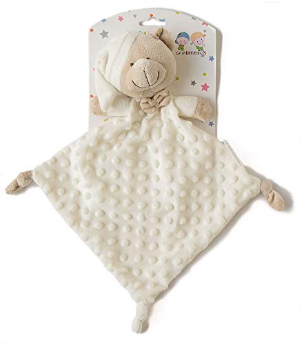 Gamberritos 9353c - Doudou, 23 x 23 cm, color beige