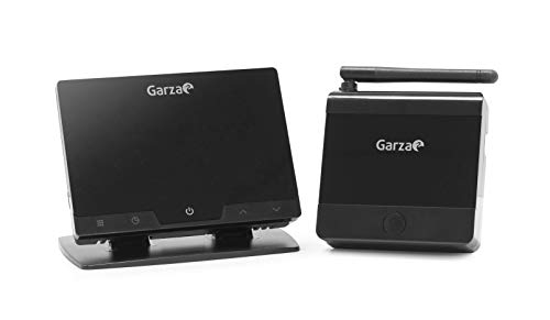 Garza Smarthome - Termostato Smart WiFi Inteligente para Caldera y Calefacción, táctil y programable, Control por Voz y App, Alexa, iOS, Google, Android, Color Negro