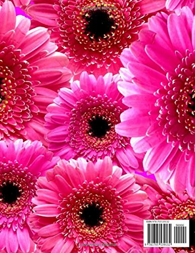 Gerbera Pink Flower Notebook: Dotted Journal, Dot Grid, Notebook, 130 dotted grid pages, 5.5x8.5, Perfect for flower lovers