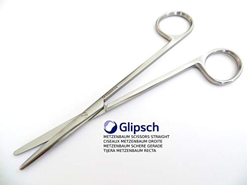 GLIPSCH® Tijera Metzenbaum Recta 18 cm - Metzenbaum Scissors Straight 18cm