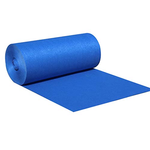 GLL-ditan Corredor Azul Desechable Alfombra Boda Corredor Pastel Boda Evento Boda Iglesia (Size : 1 * 30m)