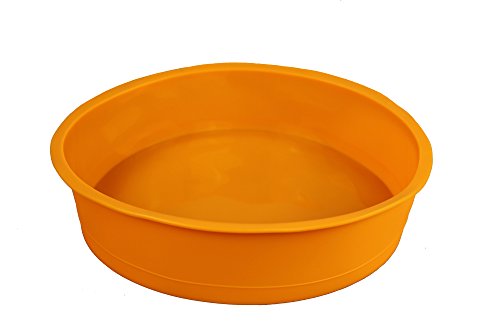 GMMH Silicona Molde Redondo Diámetro Molde Frutas Suelo Forma (Naranja)