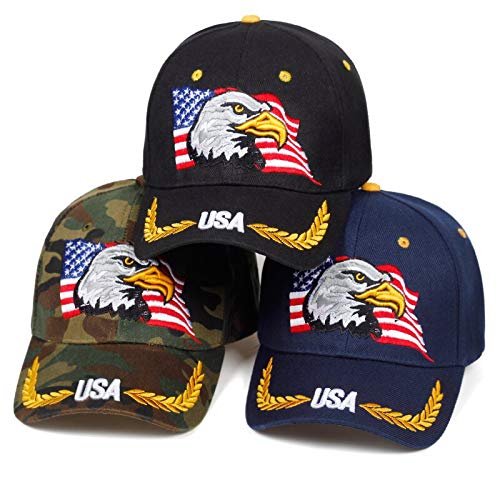 Gorra de béisbol Baseball Cap Nueva Bandera Americana Bordado Gorra De Béisbol Hip Hop Gorras Snapback Moda Callejera Papá Sombreros Sombrer