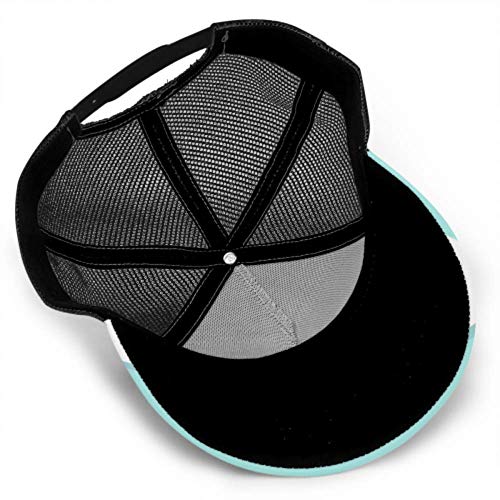 Gorra de béisbol Hombres Mujeres, pudín Flan de Caramelo Postre Comida Ajustable Camionero Malla Verano Béisbol ventilado Gorra de Sol Sombrero Sombrero de Playa