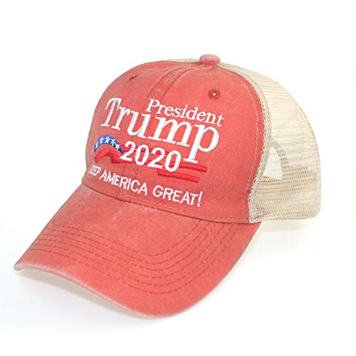 Gorra de béisbol Sombrero de elección Presidencial de EE. UU. Trump Trump Gorra de Malla Lavada