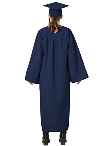 GraduatePro Graduación Toga y Birrete Adulto 2020 Universidad Disfraz Traje Unisex Mujer Hombre 12 Colores