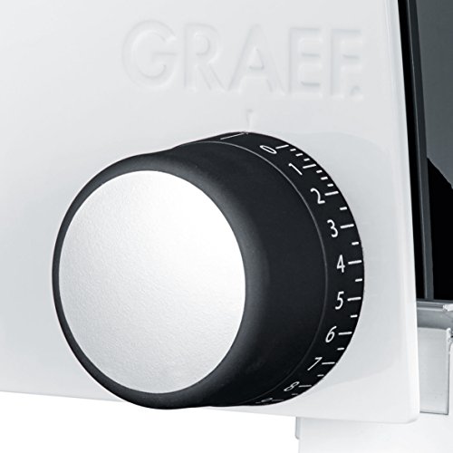 Graef S 10001 Cortafiambres de Aluminio, 170 W, Blanco