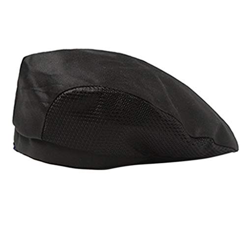 GROOMY Beret, 3074622031 Gorro De Cocinero para Hombres y Mujeres Pastelero Baker Kitchen Chef Cafetería Duckbill Beret Hut-E